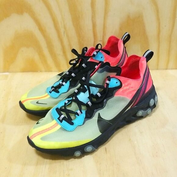 2018 NIKE REACT ELEMENT 87  VOLT 10 PRESTO HUARACEH AIR FORCE MAX 1 90 sz 8 - Picture 1 of 7